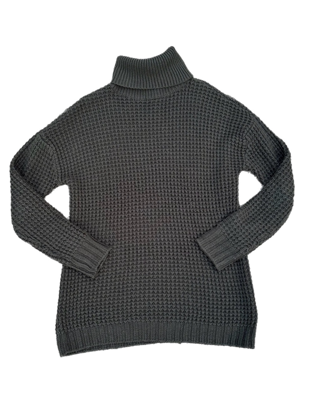 Divided | Chunky Waffle Knit Turtleneck Sweater